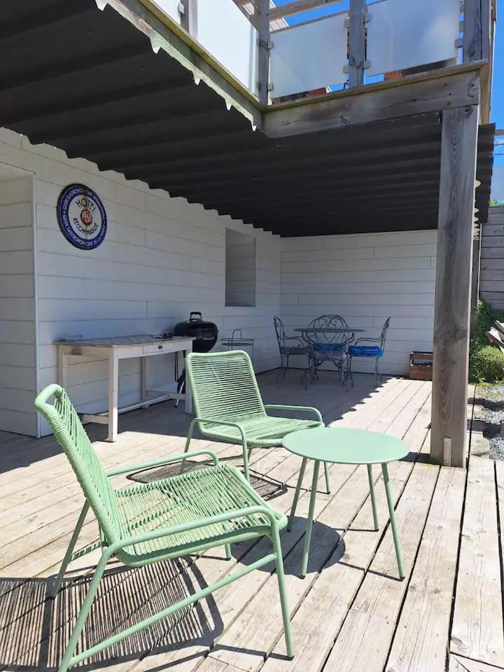Appartement Moderne Avec Terrasse - Proche Mer อากง กูแต็งวิลล์ ภายนอก รูปภาพ