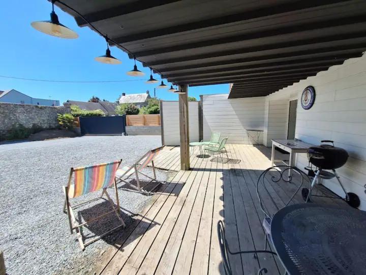 Appartement Moderne Avec Terrasse - Proche Mer อากง กูแต็งวิลล์ ภายนอก รูปภาพ