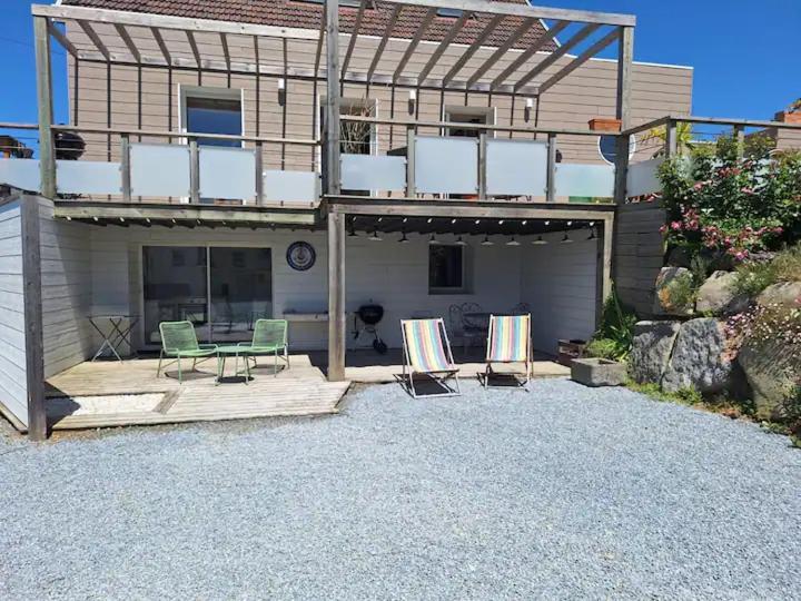Appartement Moderne Avec Terrasse - Proche Mer อากง กูแต็งวิลล์ ภายนอก รูปภาพ
