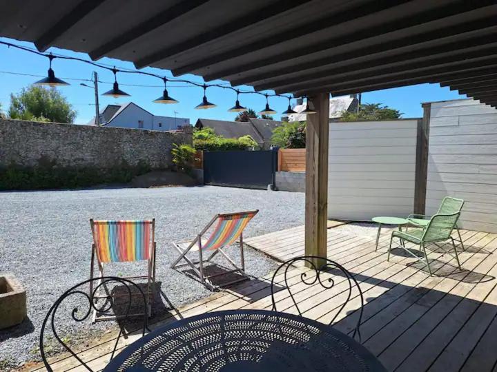 Appartement Moderne Avec Terrasse - Proche Mer อากง กูแต็งวิลล์ ภายนอก รูปภาพ